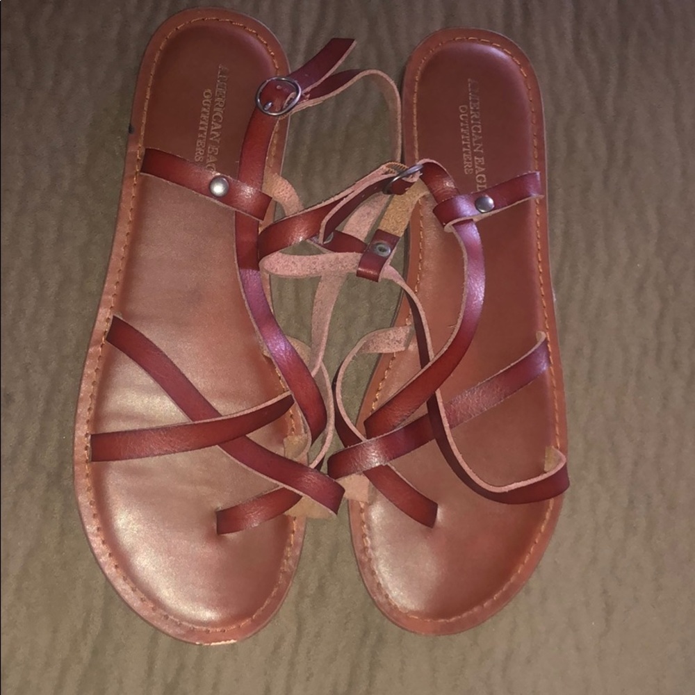 Dark Brown Sandals